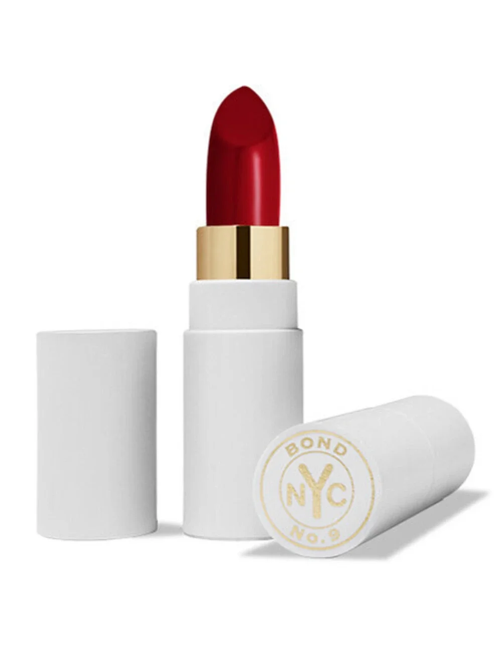 Bond No. 9 New York 2 Pc FASHION AVENUE Refillable Lipstick Set Gold Case READ!!
